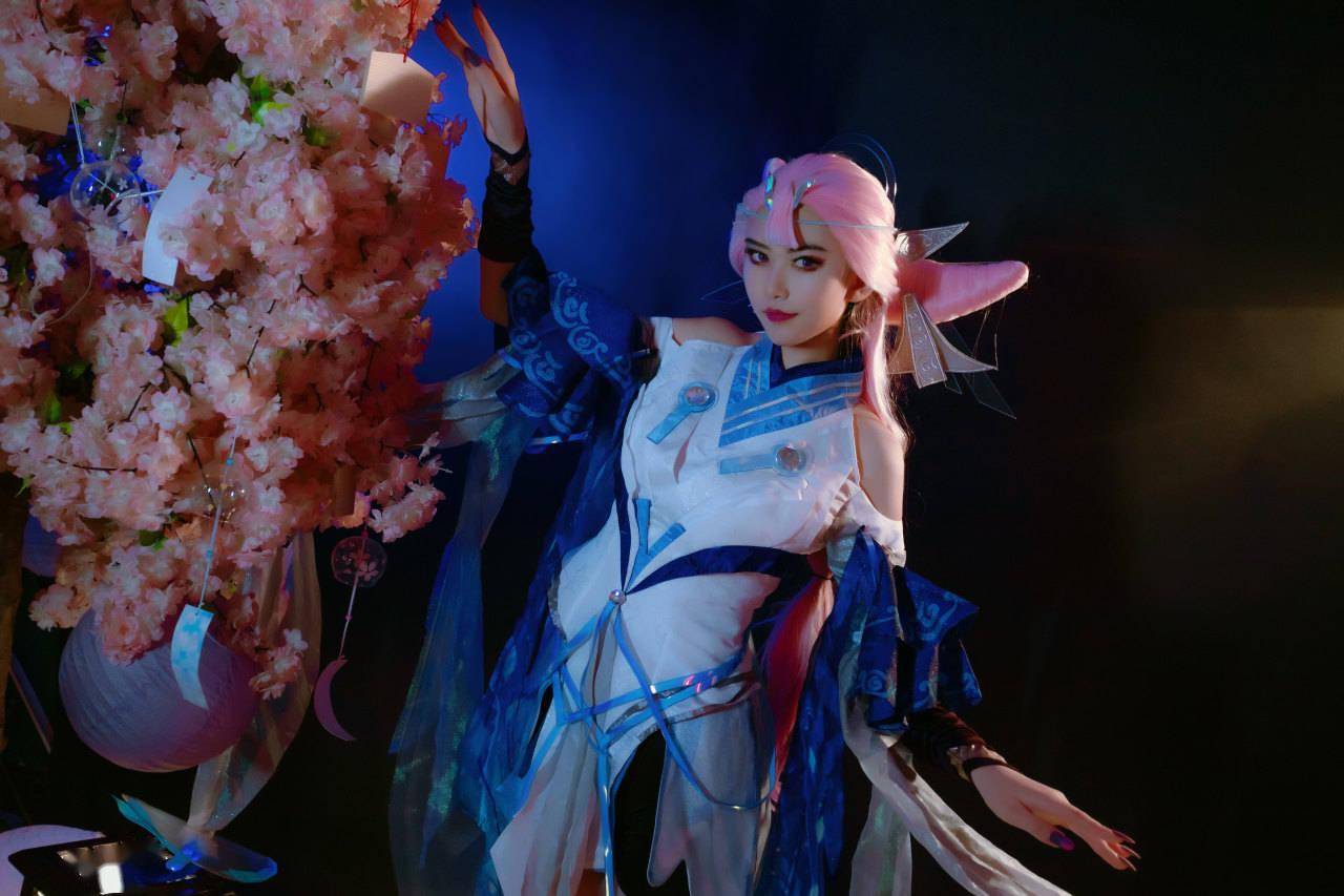 貂蝉猫影幻舞cosplay