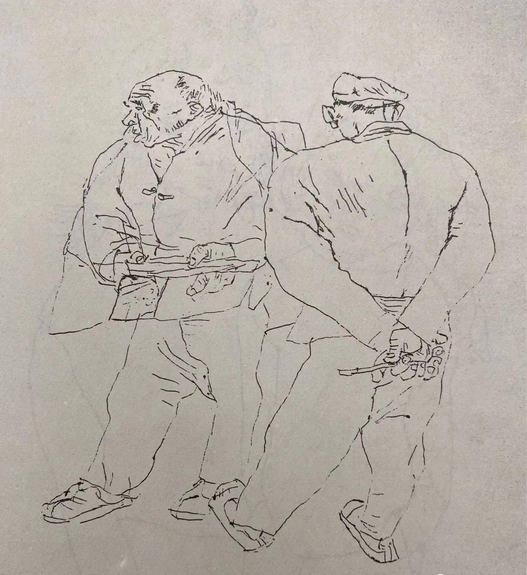 传神周思聪人物速写