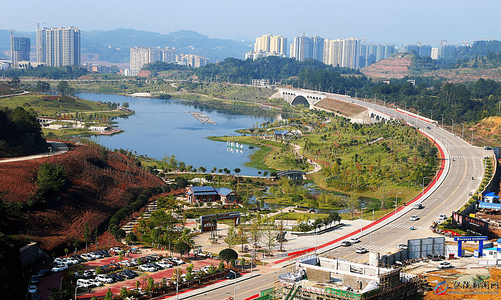 新老照片对比你看到仪陇新县城的变化了吗