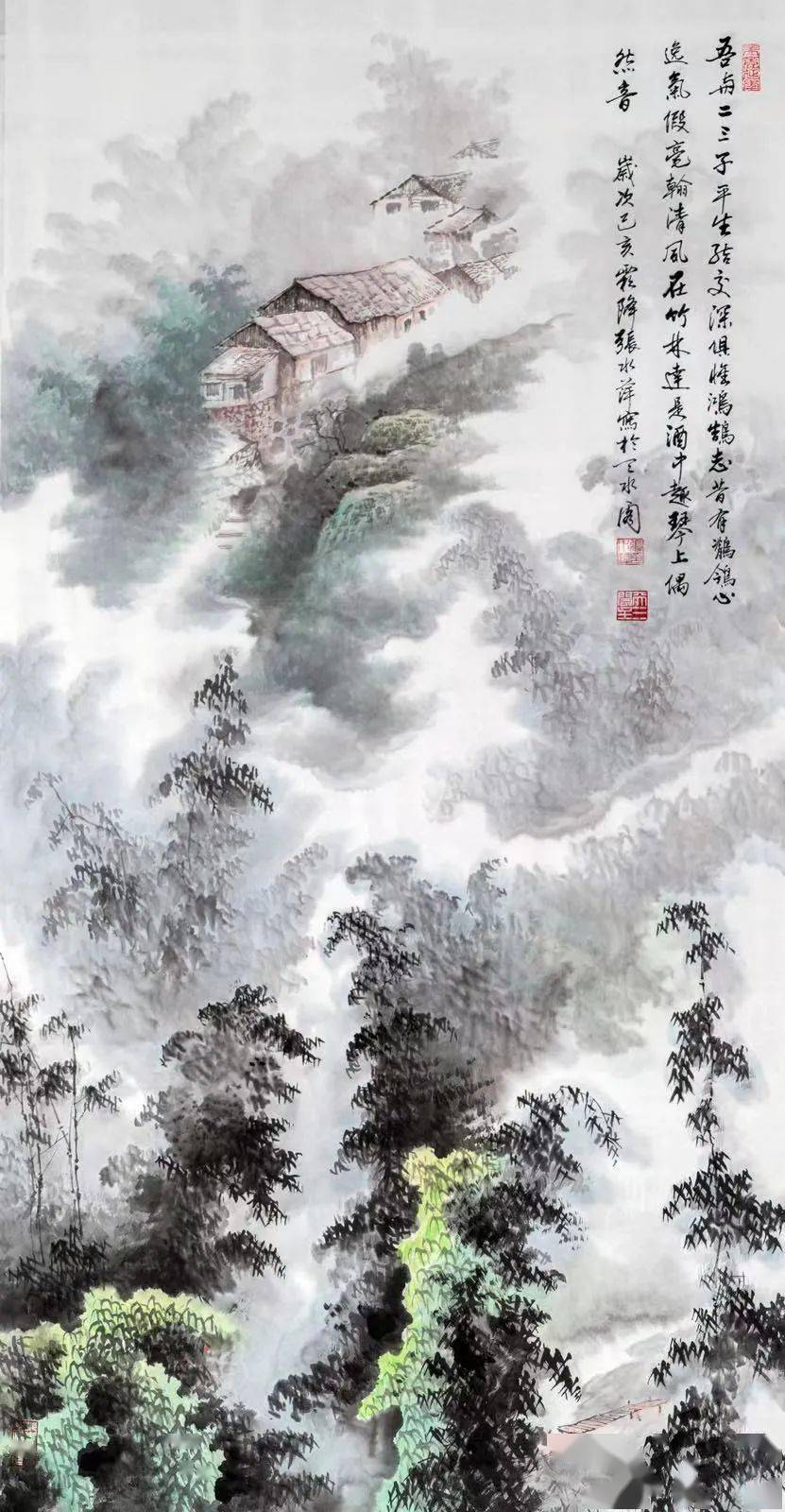 水墨丹青美醉了