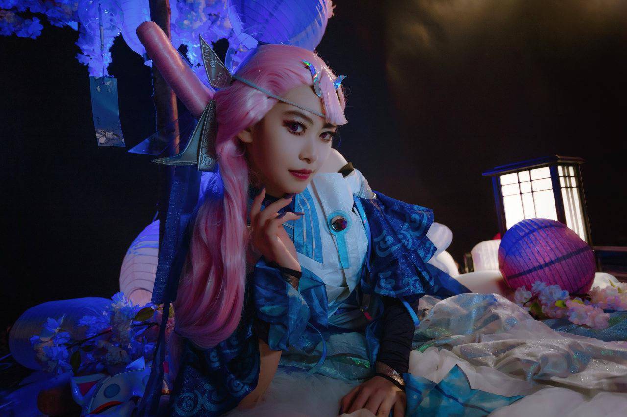 貂蝉猫影幻舞cosplay