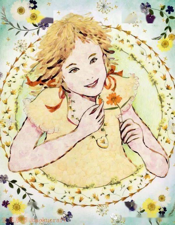 宝库押花80316||初夏的蓝色花押花(我的花生活第70期)