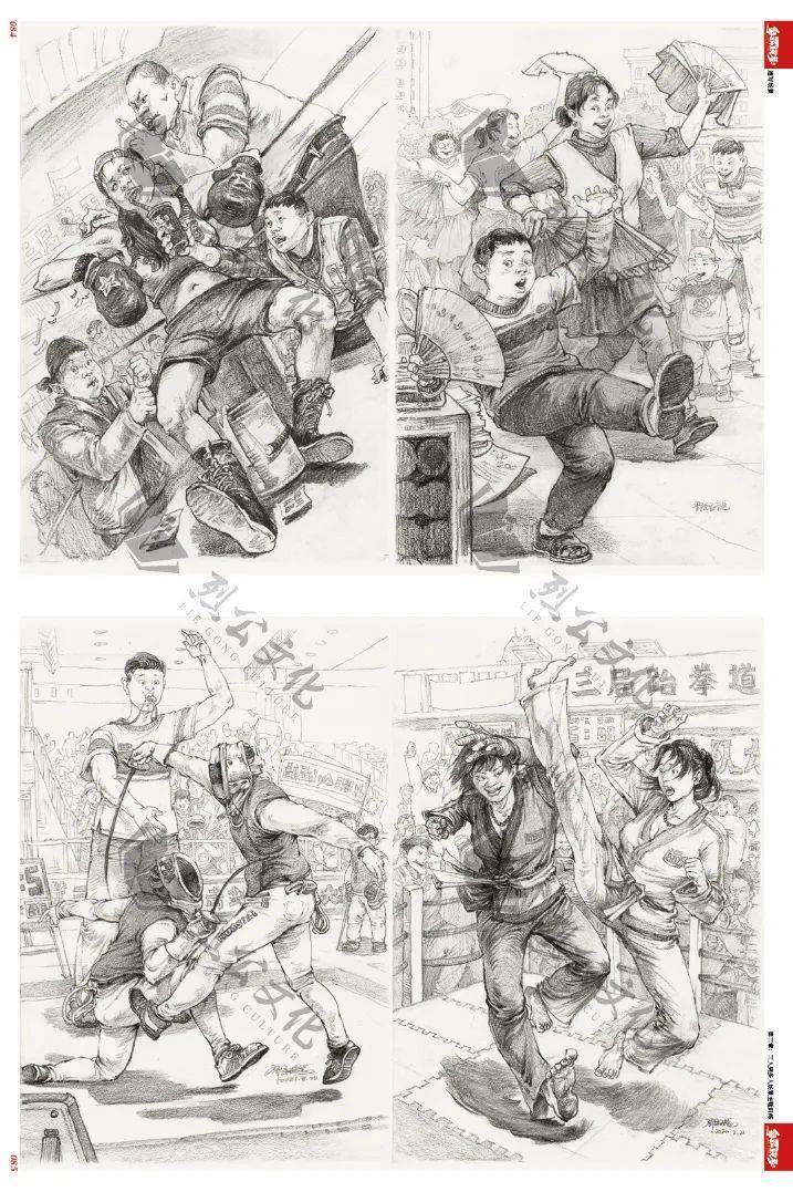 邓绍龙《争霸联考5速写场景》攻联考同时也可直通清华,央美,西美,川美