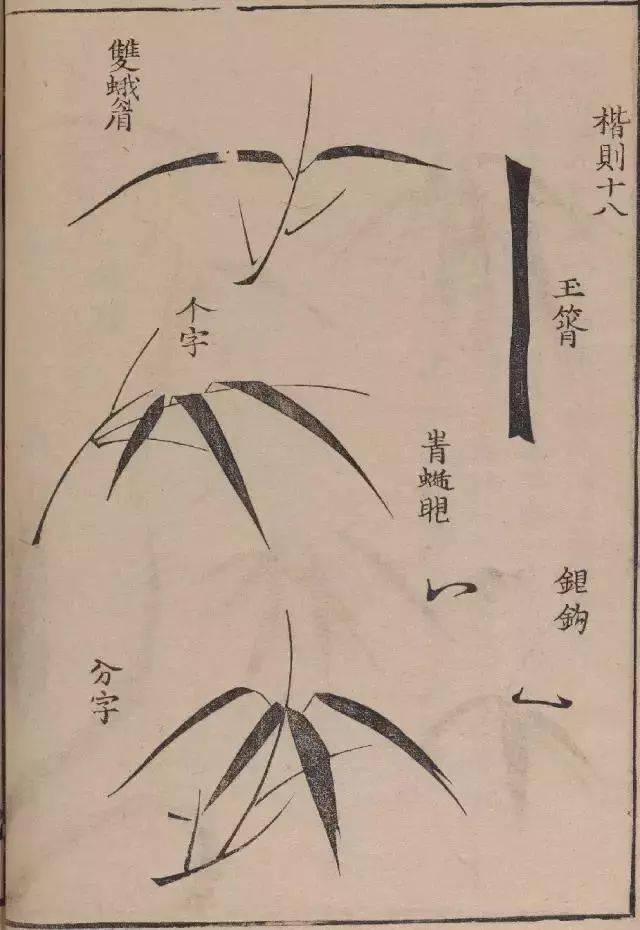 芥子园原版竹谱_画谱