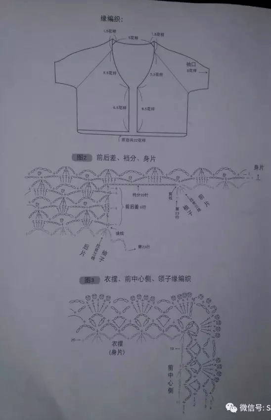 简单小开衫图解