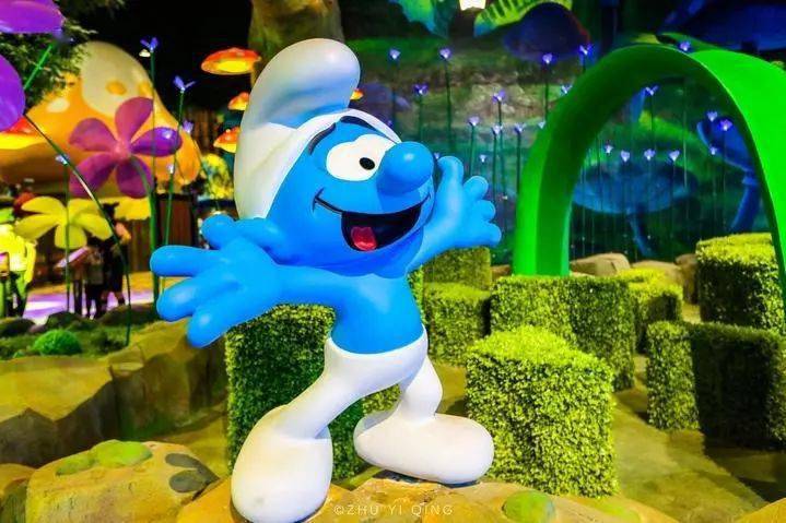 智的蓝爸爸、可爱的蓝妹妹……，亚太区首家蓝精灵主题乐园，就在松江！