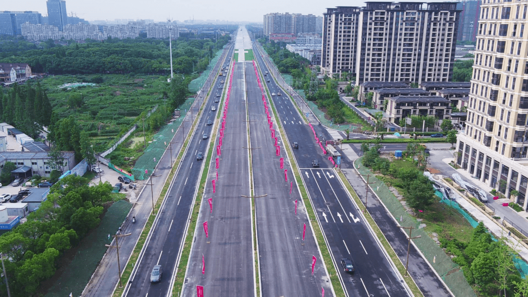 平黎公路嘉善段改(扩)建工程(世纪大道至木业大道段)是嘉善首座高架