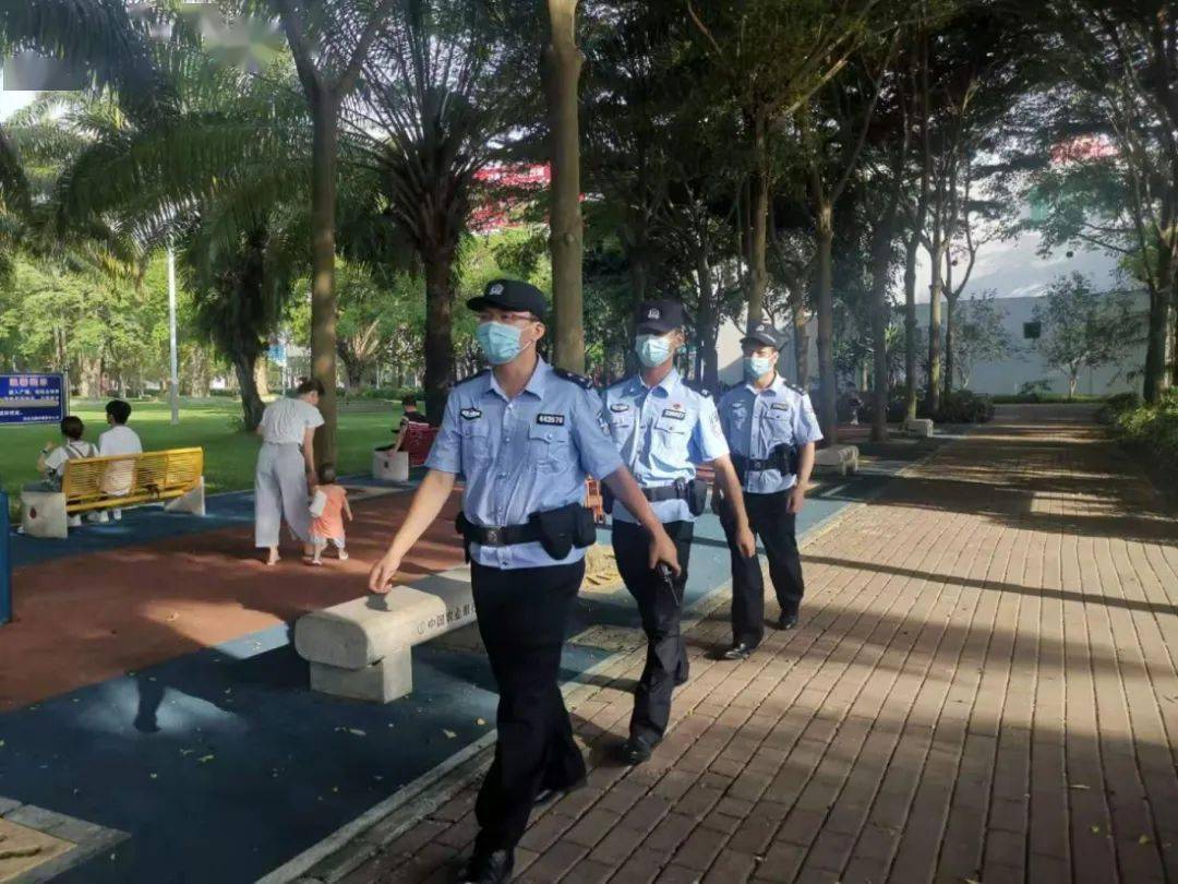 屯警街面亮灯见警茂名公安全面强化巡逻防控营造和谐稳定环境