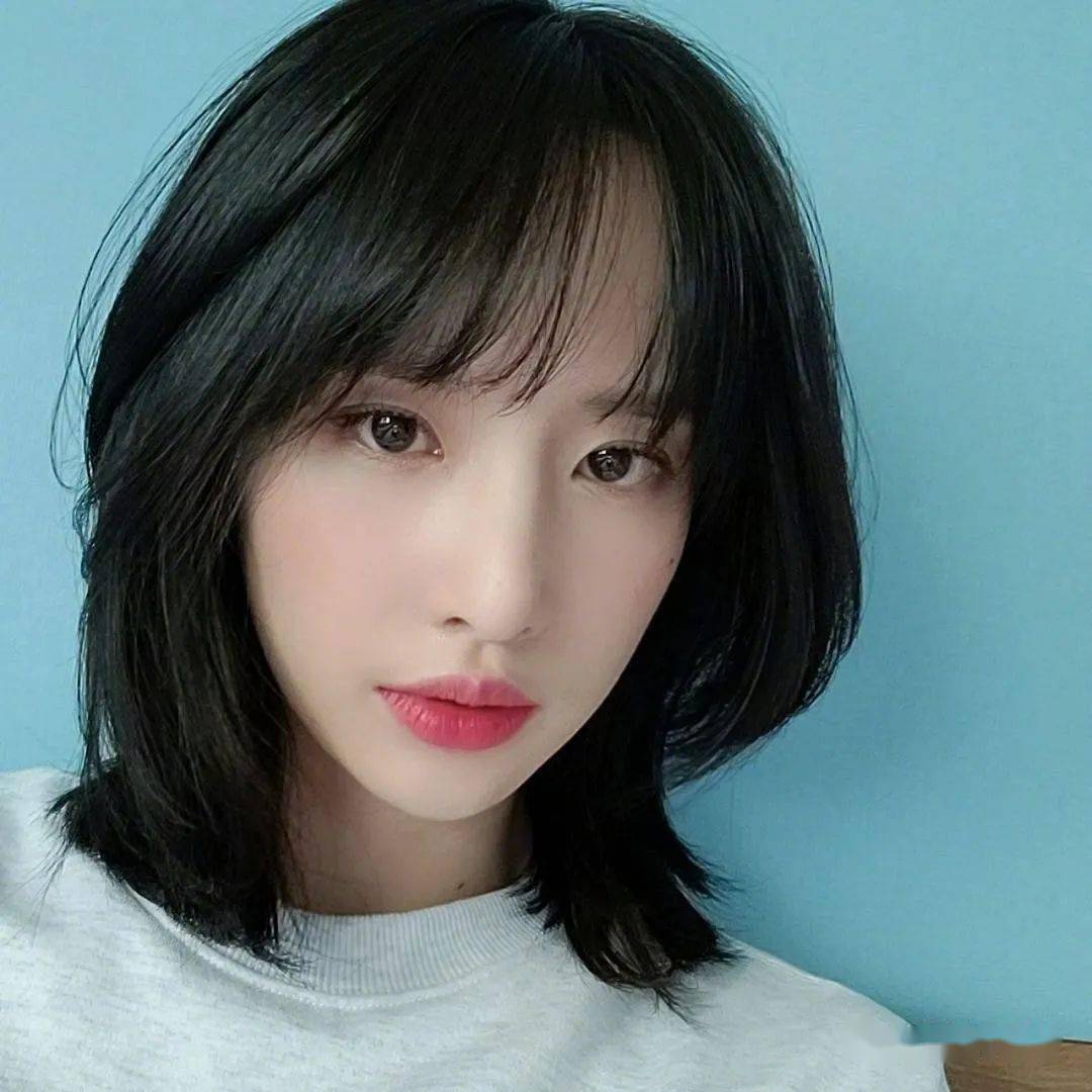 清爽的中短发也太好看的这位女团爱豆