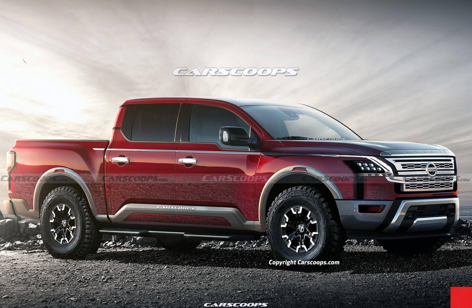 全新日产泰坦或2023年发布,新增v6混动车型,对标福特f-150