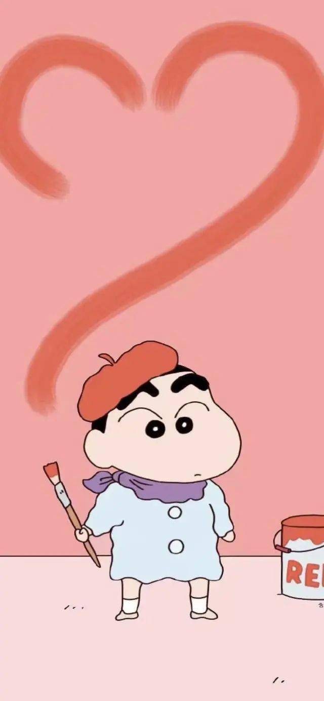 【壁纸】啰!可爱蜡笔小新系列壁纸背景图