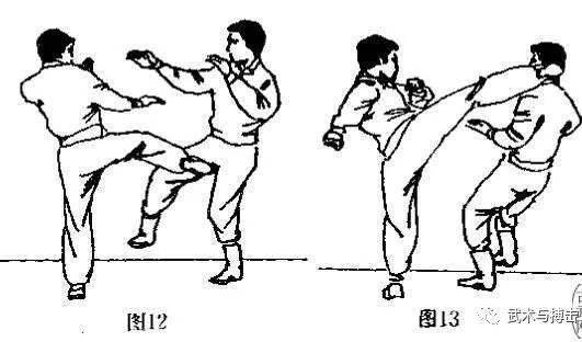 戳脚实战技法图文教学