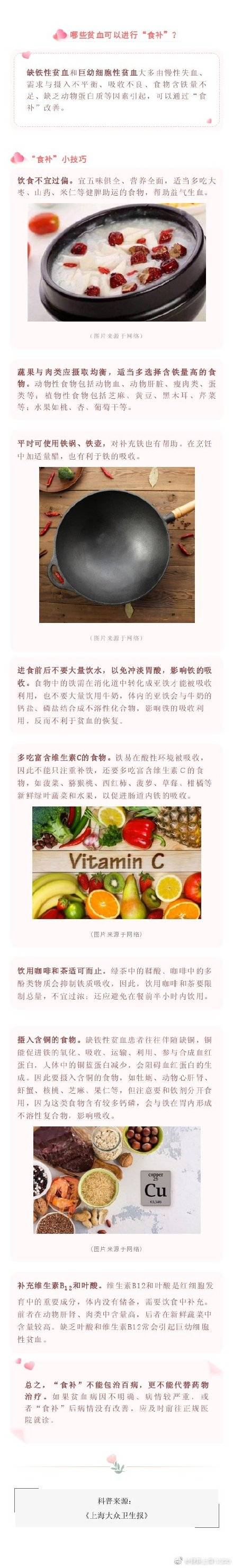 附属|贫血患者的“食补”小技巧