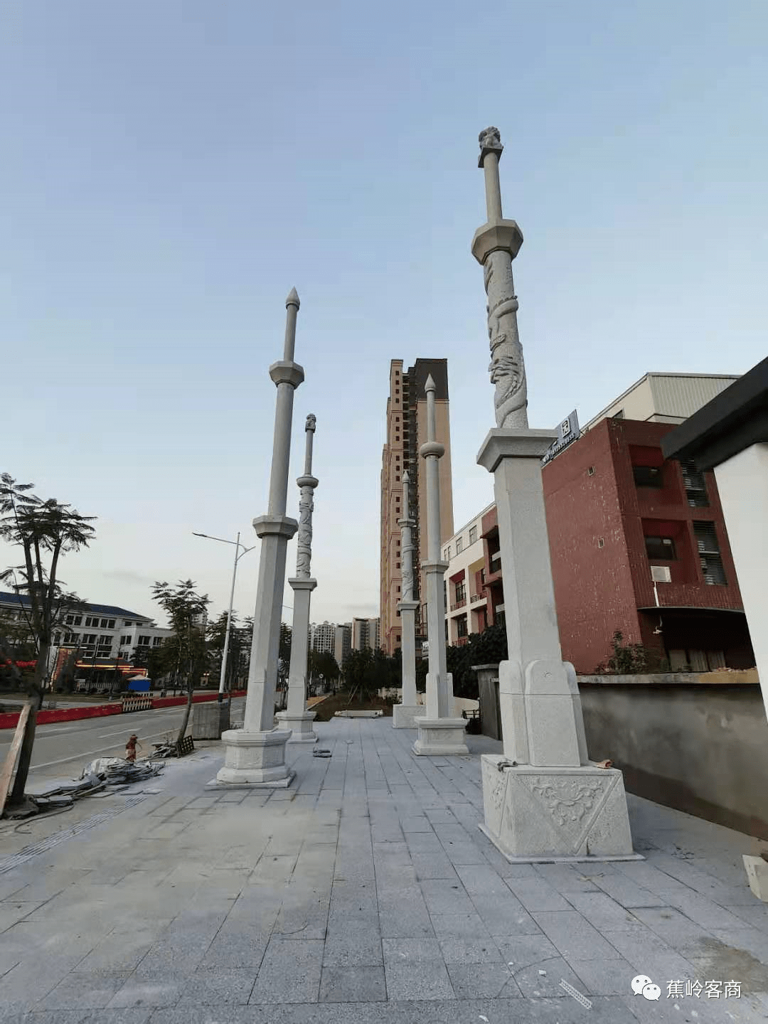 蕉岭新建的石桅杆你知道在哪里吗