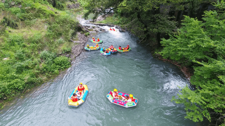 周日711无漂流不夏天西江漂流清凉一夏