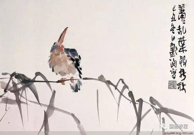 100幅国画翠鸟灵动之美