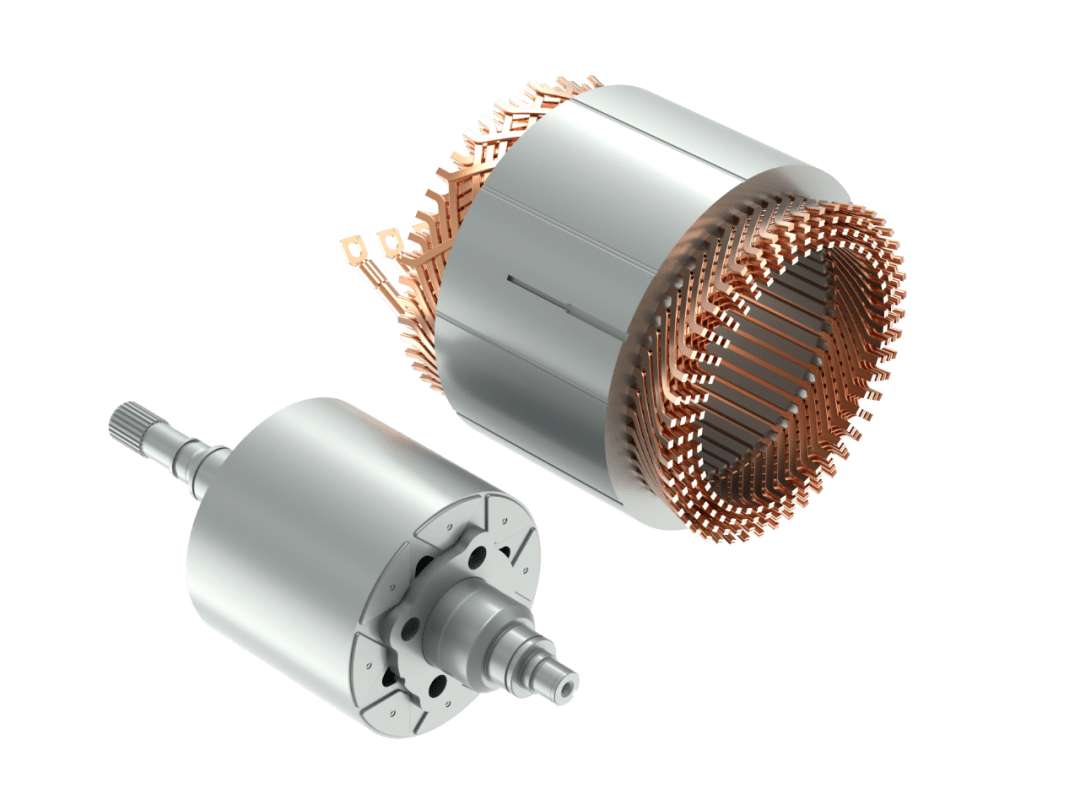电机定转子从电桥总成来说,提升系统效率的关键之一在于控制器的优化