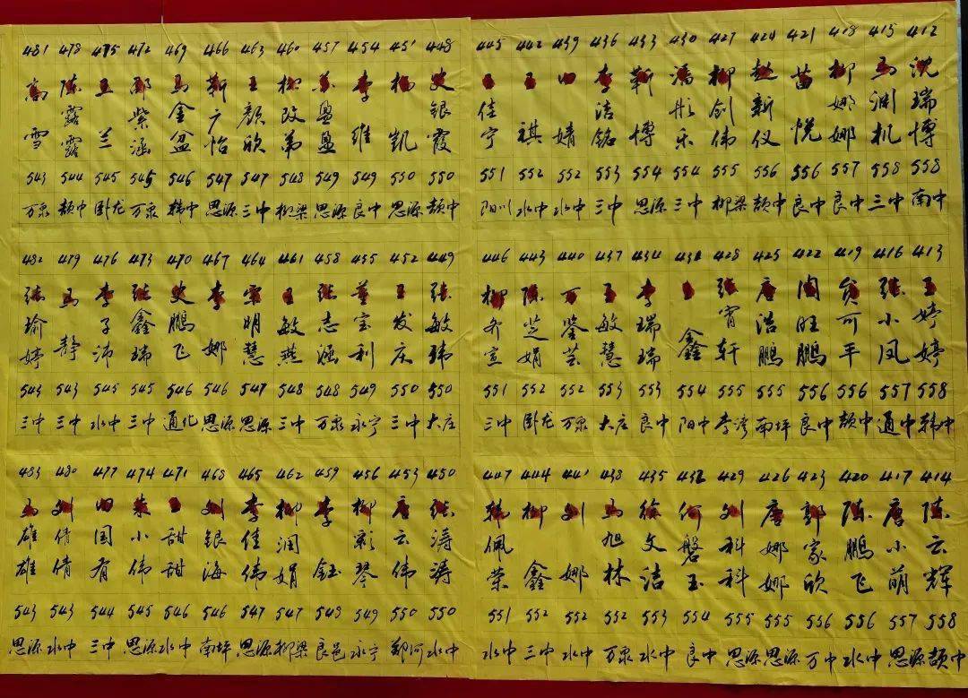 庄浪四中2021年录取榜