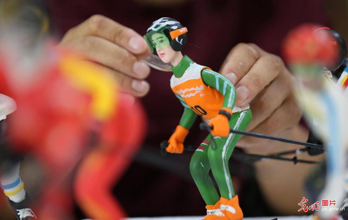 dough figures made for the beijing 2022 winter olympics_dough