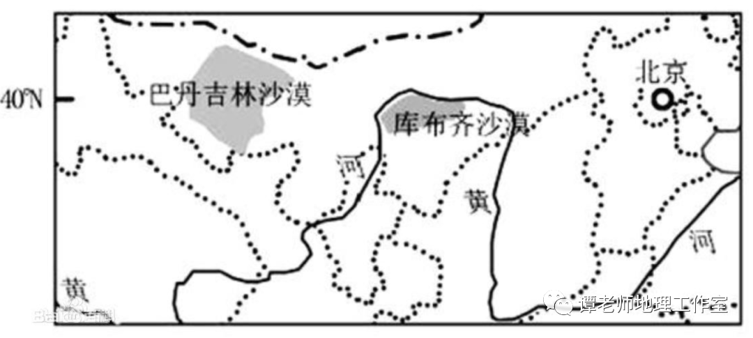 的一大沙漠地区,如同一条黄龙横卧在鄂尔多斯高原北部,横跨内蒙古三旗