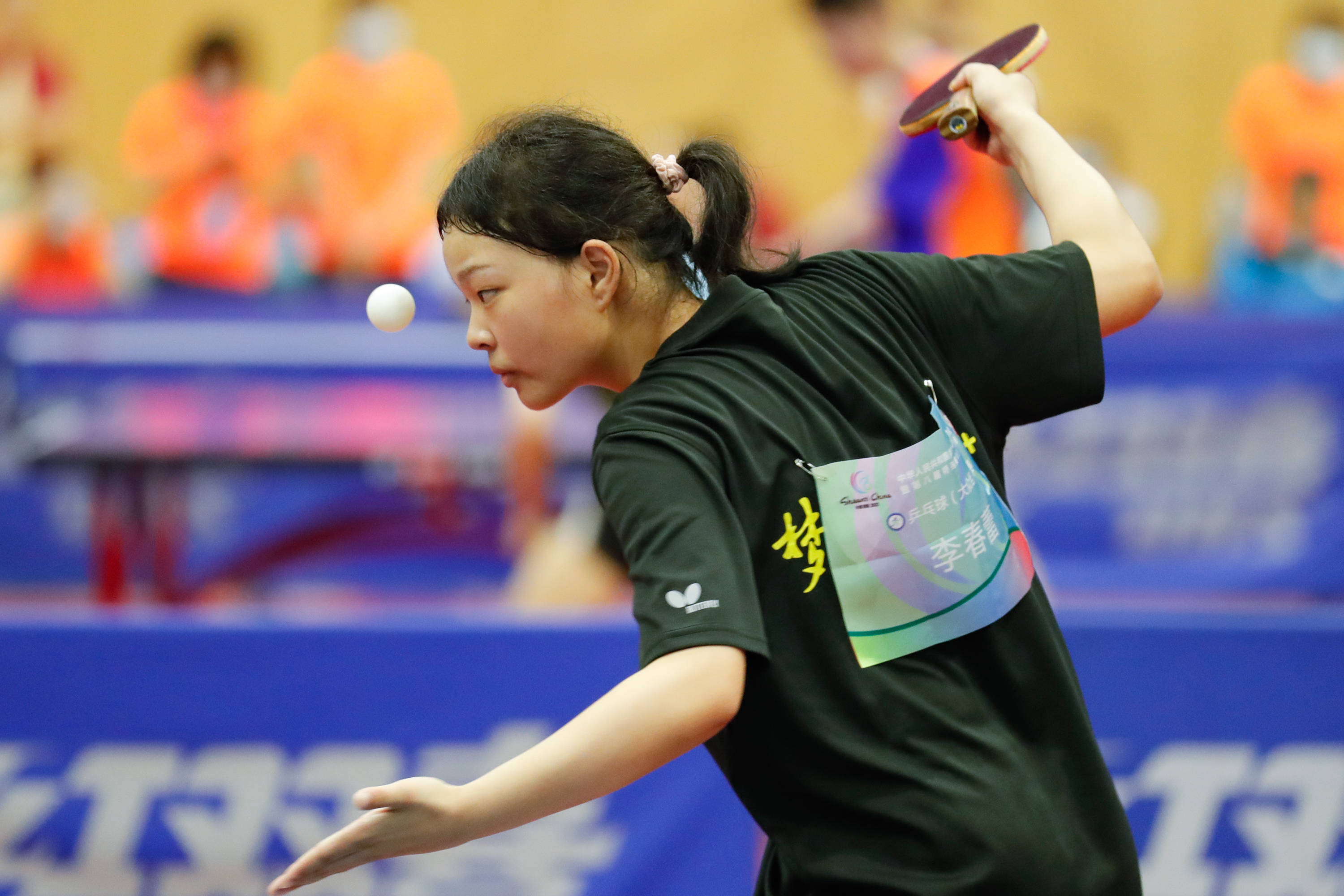 全国第十一届残运会暨第八届特奥会乒乓球比赛:听力残疾组女子单打