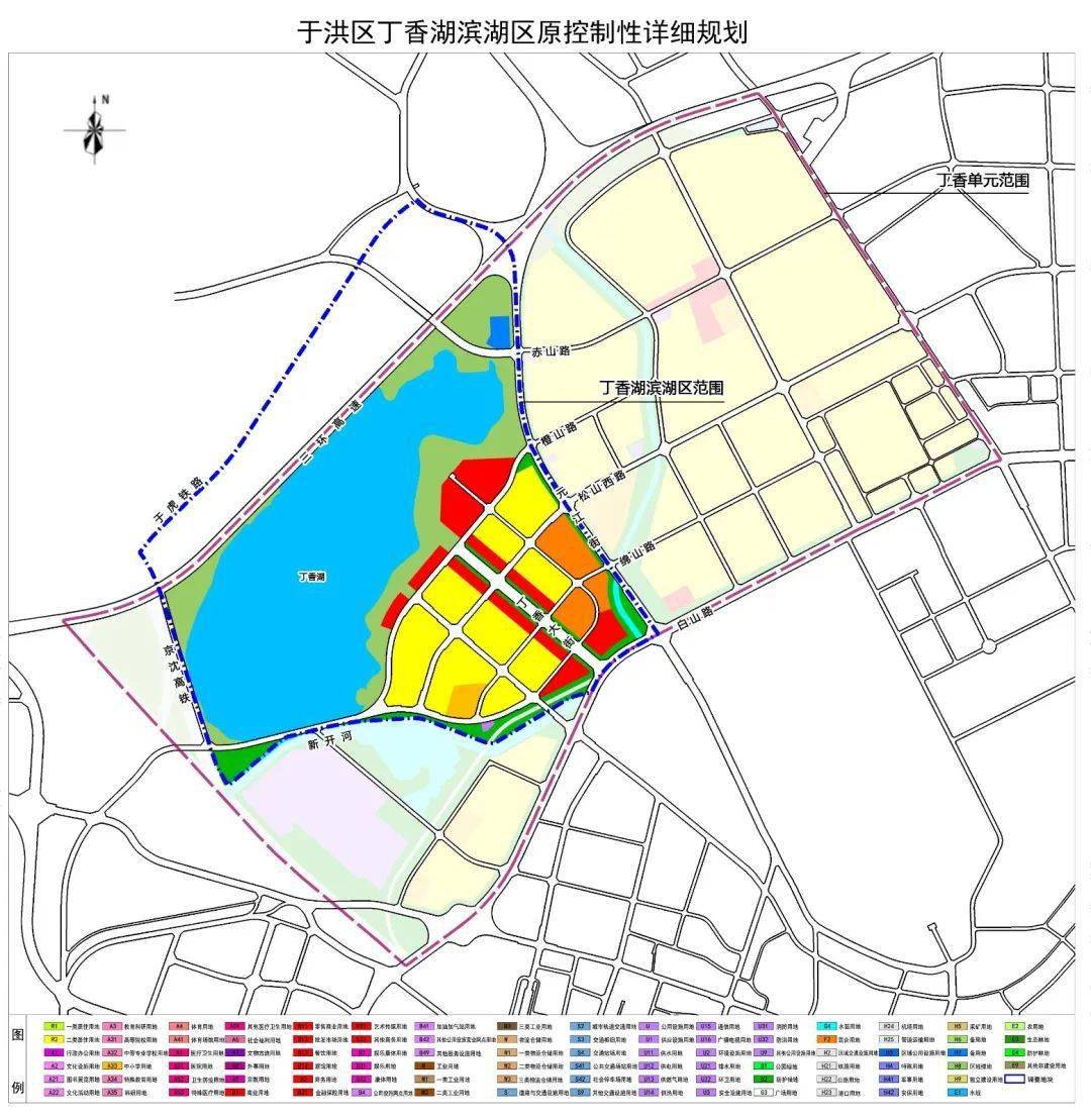 丁香湖滨湖区规划发布!_沈阳市