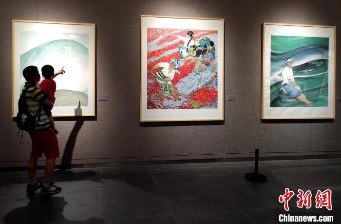 展览|湖南八旬画家伉俪联袂办画展 展出300余幅中国画