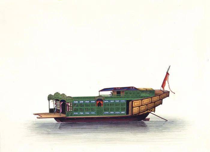 他山之石 清代外销画里的那些船~explore boats in export