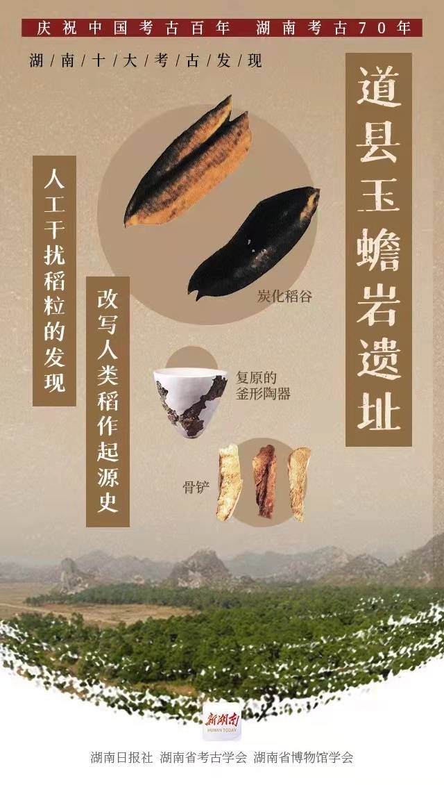 玉蟾岩稻谷图片