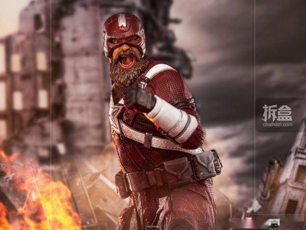 iron studios 黑寡妇 red guardian 红色守卫 1/10雕像
