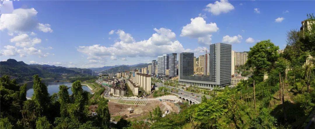 新老照片对比,带你见证云阳巨变!_北部新区