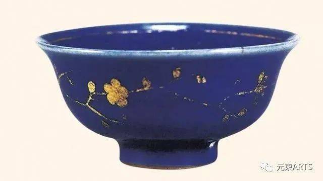 青出于蓝：蓝釉描金、蓝釉白花、洒蓝釉一次让你看个够｜Blue glaze_搜狐网