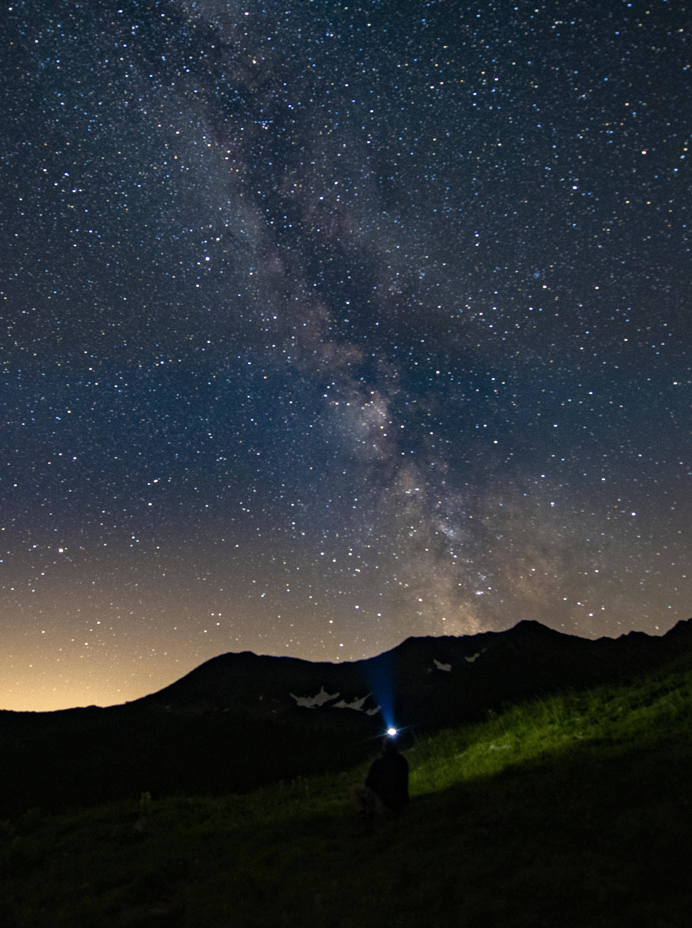 好看的相片星空图片