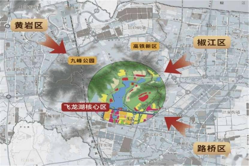 大交通 大格局 台州内环飞龙湖接驳城市万千繁华