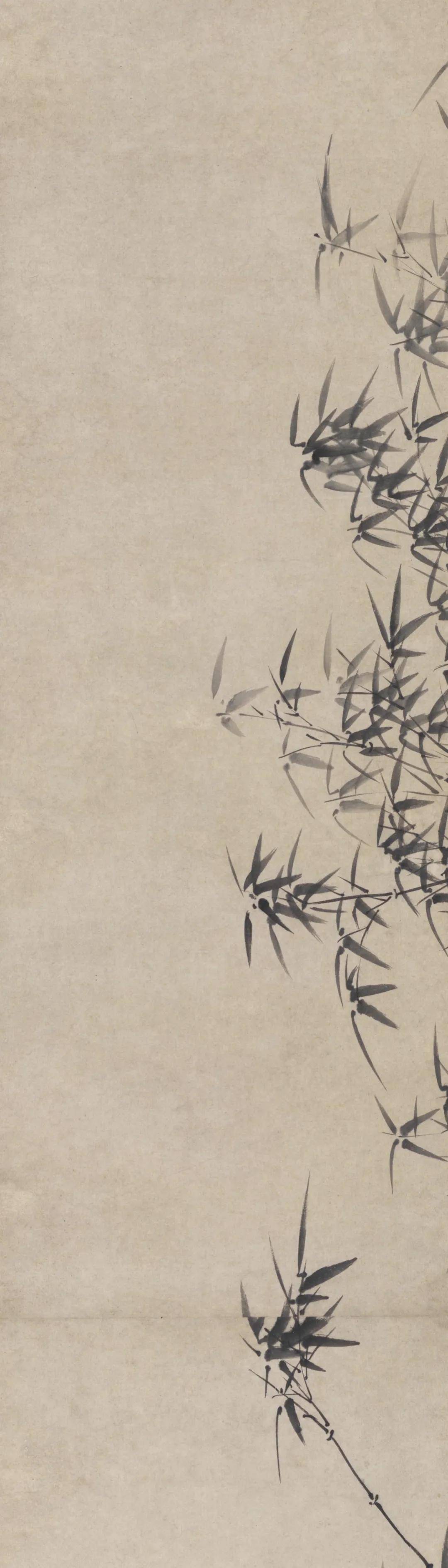 明代竹圣夏昶画墨竹好大气势