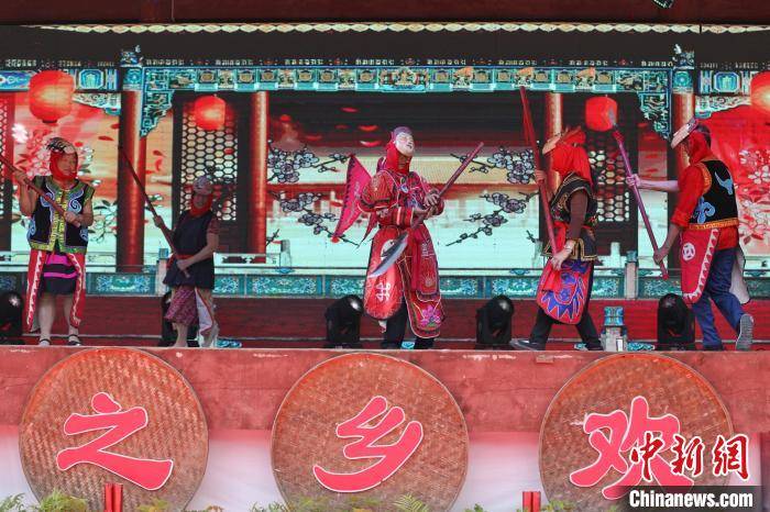 文化|贵州福泉阳戏文化节活动举行