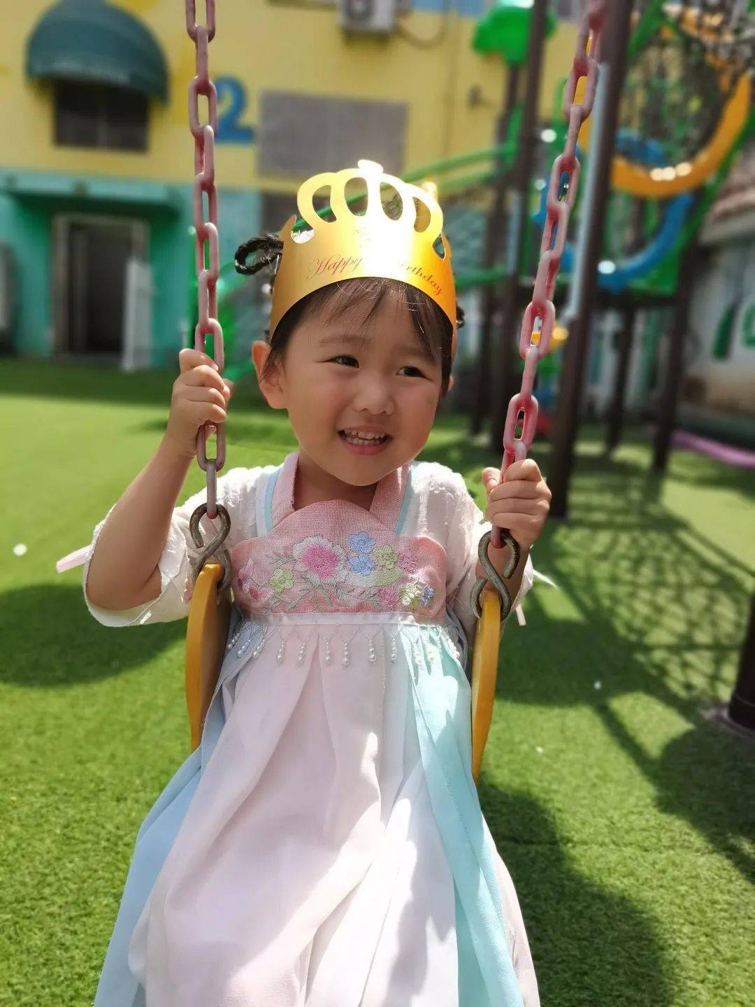 刘怡然小朋友祝你生日快乐happybirthday市府园