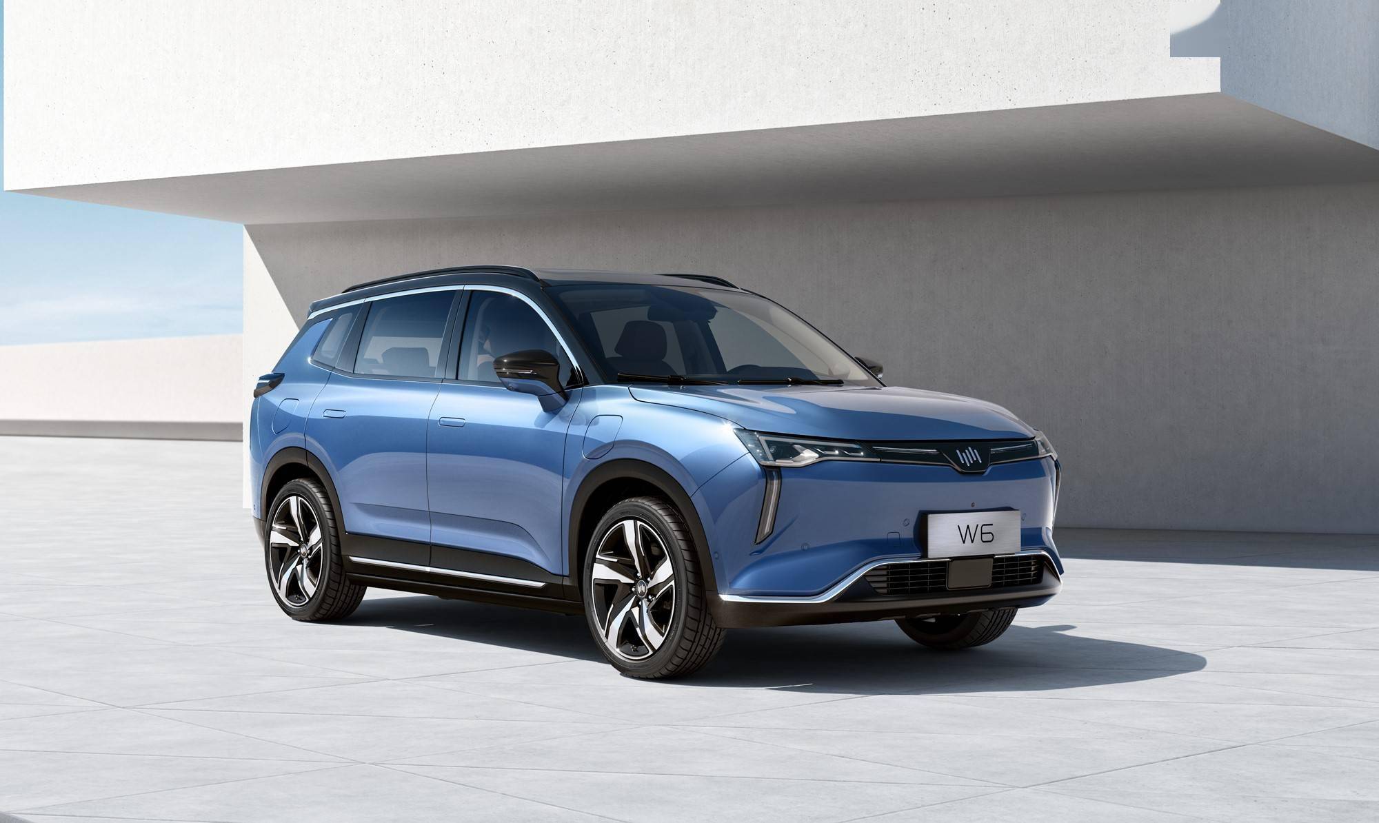 威马w6来了国内首款l4级无人驾驶量产车型亮相粤港澳车展