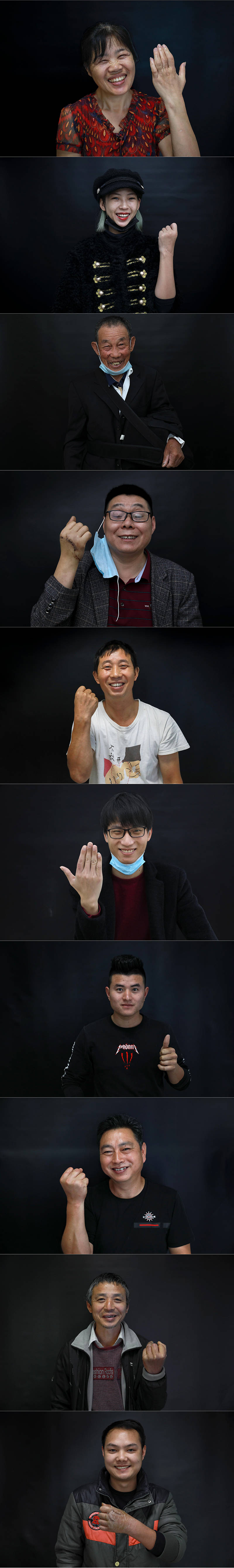 受伤|胜千言｜百张“笑容奖状”，定格的还有信任