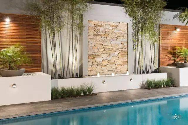 各式各样的庭院景观墙,美