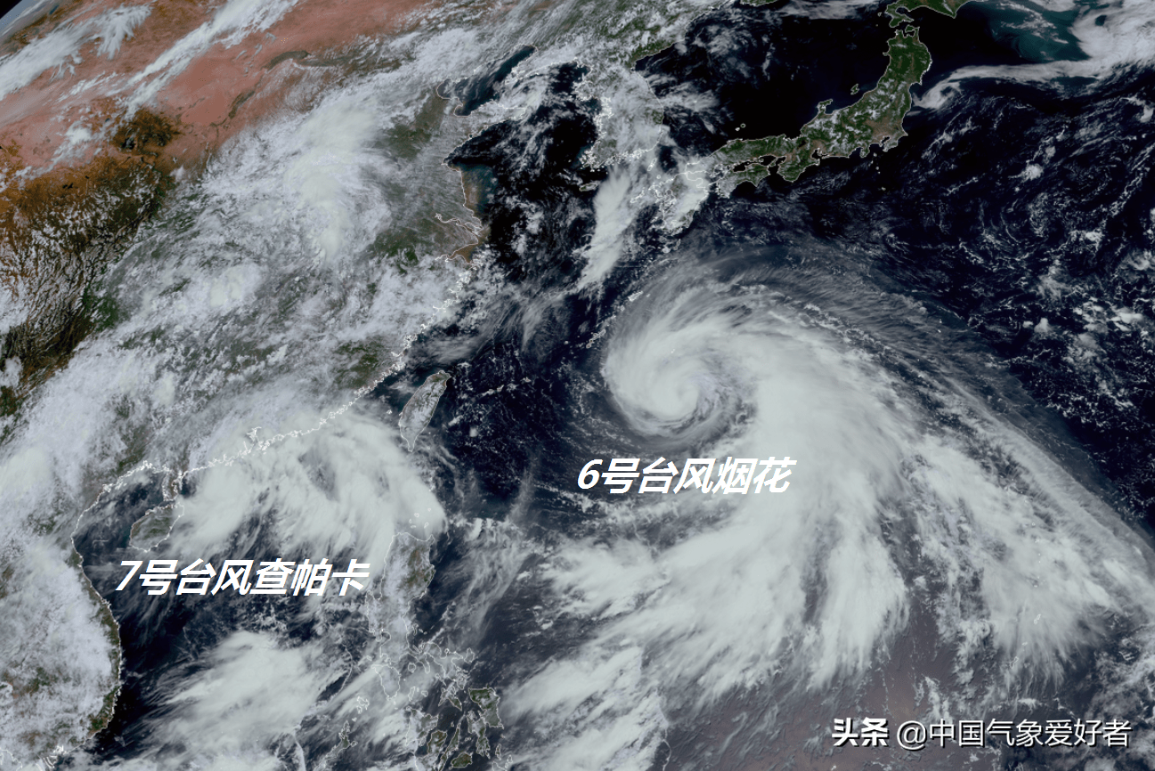 台风烟花卫星图图片