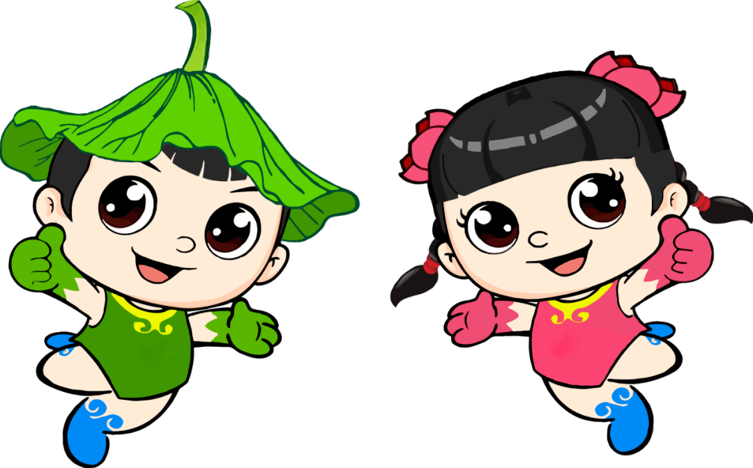 合肥·庐江首届石头荷花节吉祥物揭晓!_特色