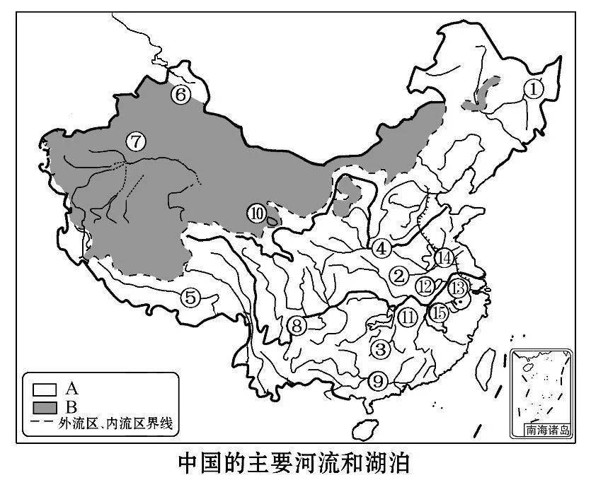 中国地图高清版大图（高中地理超清版54幅中国地图）-图14