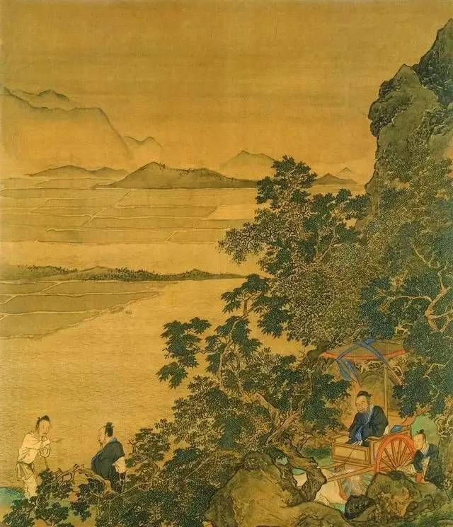 【书画欣赏】仇英:工笔画大册页欣赏_周臣