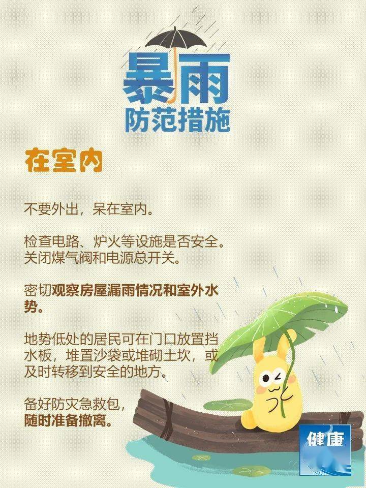 刘刚|暴雨安全提示来了！快快转给身边人