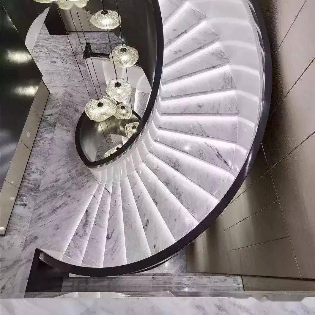 加工石材旋转楼梯这6个参数一定要了解