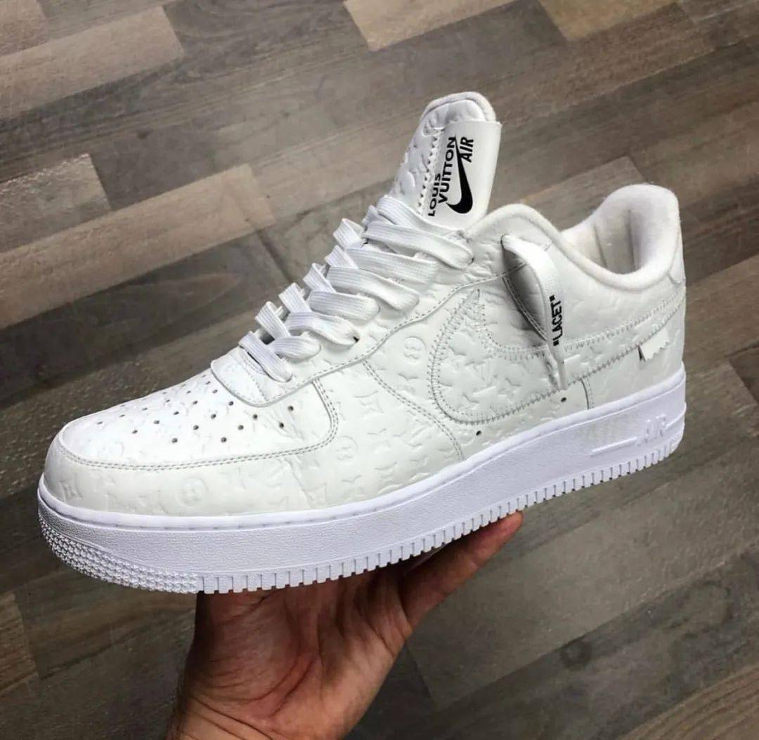 Nike|肯定抢破头！LV x Nike AF1 最新实物曝光！传闻明年发售！