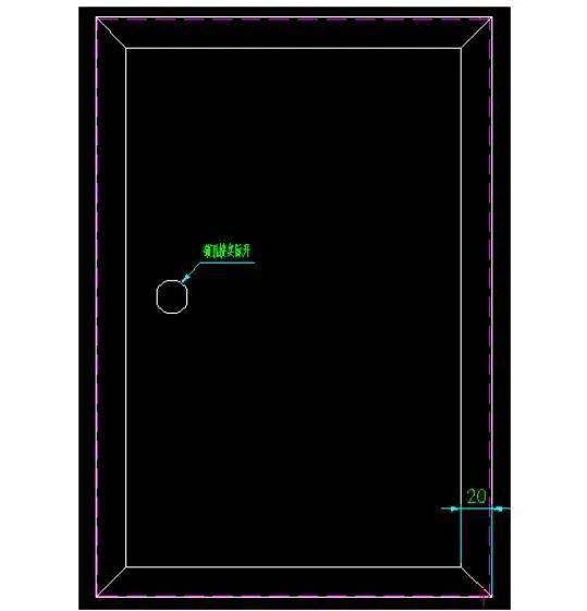cad单开门怎么画图片