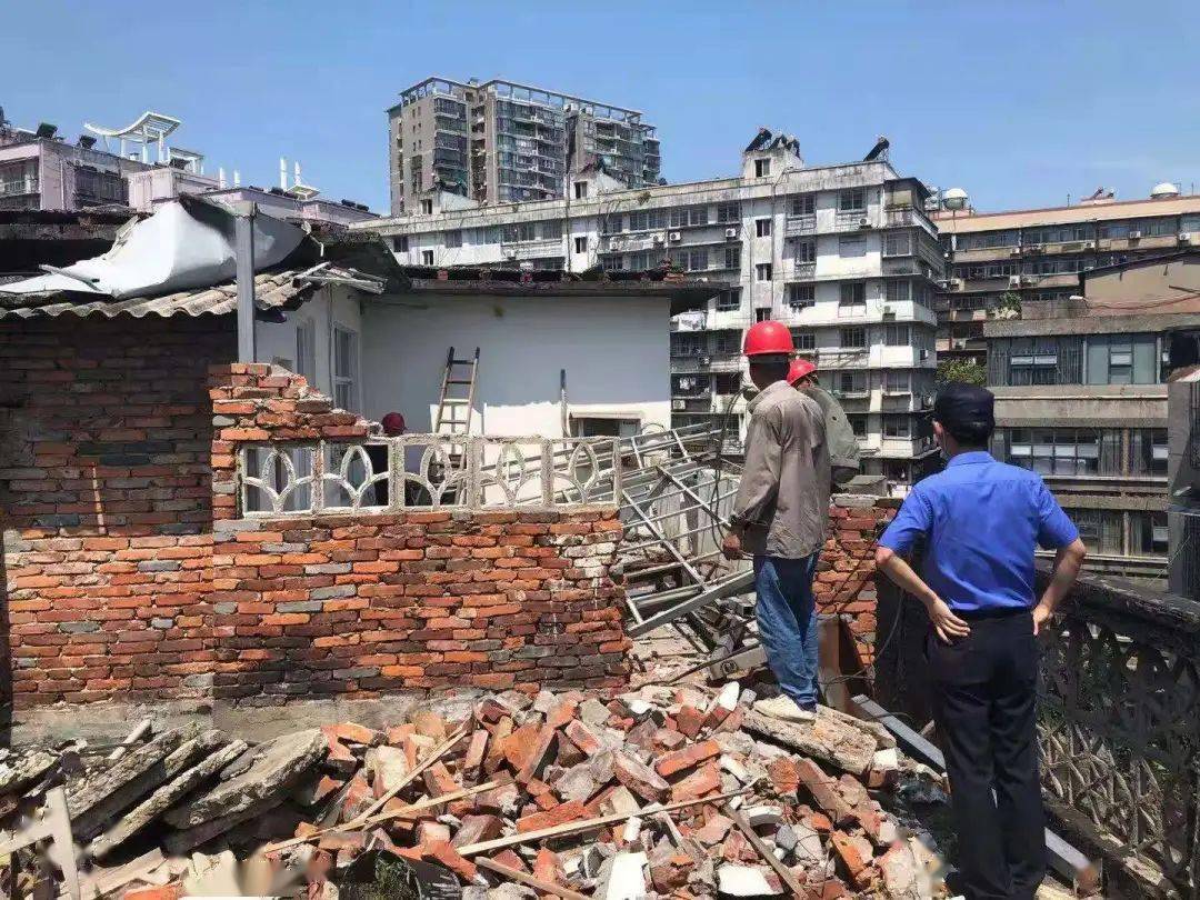 已拆除近30000平方米违法建筑