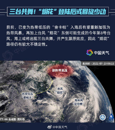 影响|数字画像：“烟花”或成7月登浙江最强台风 华东台风雨将刮近一周